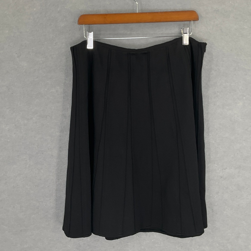 Alfani Black Career‎ Skirt Women's Size 12 Heavy Business Casual Classic